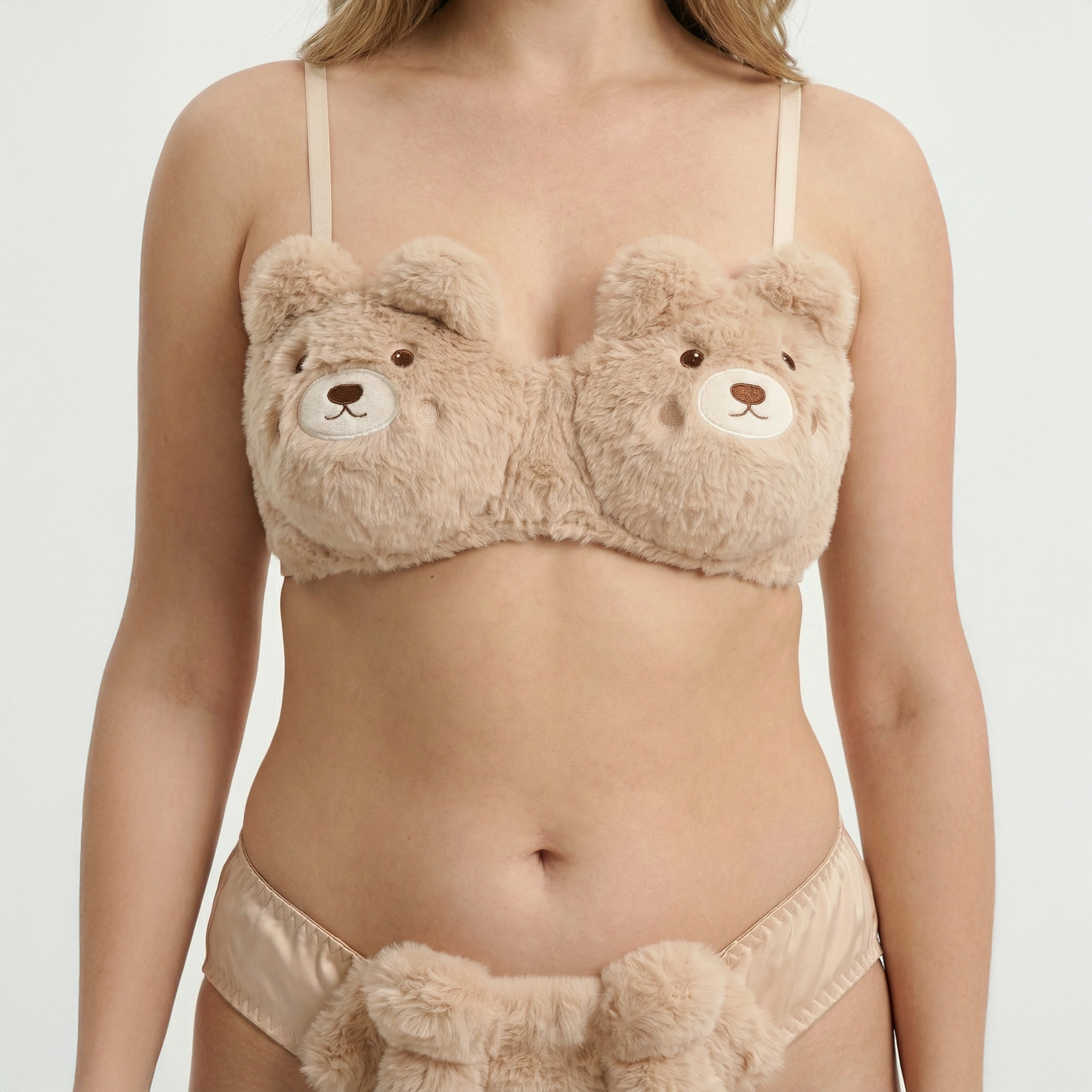 Mid Dusky — Plush Teddy Set